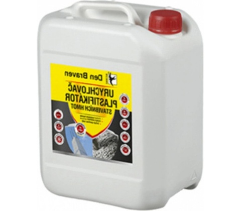 Urychlovač a plastifikátor stavebních hmot 5l nažloutlý DEN CH0511)