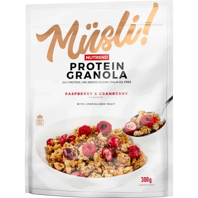 Nutrend Müsli! Protein Granola mandle - tekvicové semienka 300 g