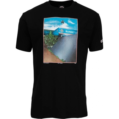 Independent tričko sunset Carwash T-Shirt Black