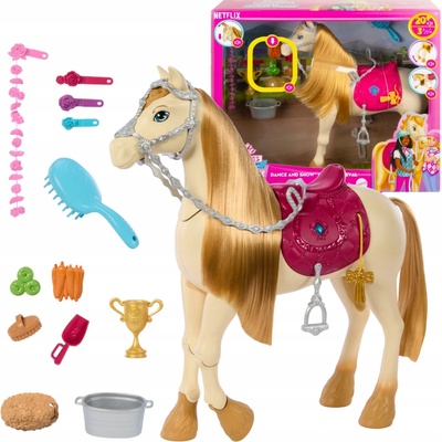 Mattel Barbie Mysteries The Great Horse Hunt Dance and Show Horse – Zboží Dáma