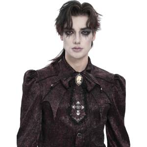 Devil fashion вратовръзка пластрон DEVIL FASHION - Prince Of Darkness - винена - AS28902