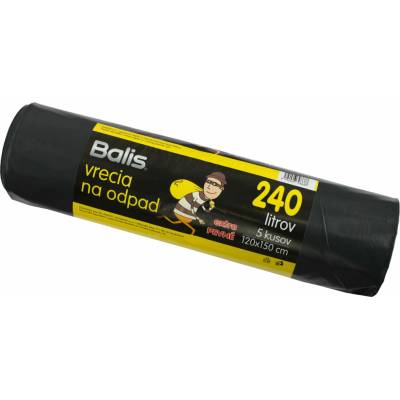 Extol Craft 97005 Pytle LDPE 80µm 240l 5ks