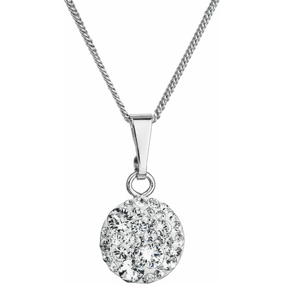 Pavona Strieborný náhrdelník so Swarovski krištáľmi 32086.1