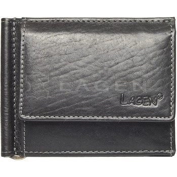 Lagen pánska kožená peňaženka dolarovka Black 1999 T