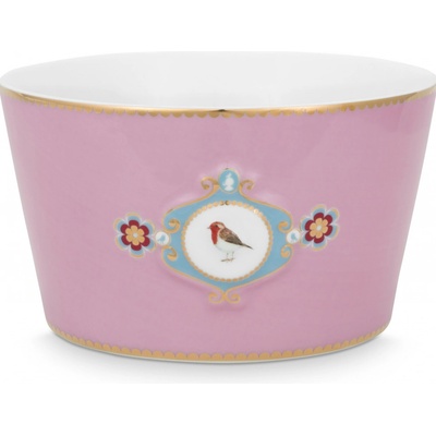 PIP Studio Miska Love Birds Medallion růžová 15 cm