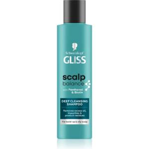 Schwarzkopf Gliss Scalp Balance дълбоко почистващ шампоан за мазен скалп 200ml