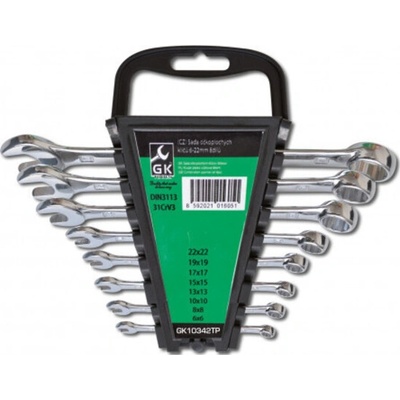 GK Tools Sada kľúčov očkoplochých 8-19mm 8 dielov GK10342TP