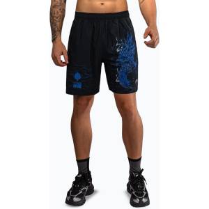Venum Мъжки тренировъчни шорти Venum Thunder Dragon Training Black/Royal Blue