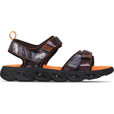 Slazenger Юношески сандали Slazenger Light Up Sole Sandals Juniors - Black