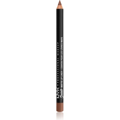 NYX Professional Makeup Suede Matte Lip Liner матиран молив за устни цвят 41 Cape Town 1 гр