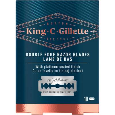 GILLETTE Ножчета gillette king c de 10 БР (7702018590179)