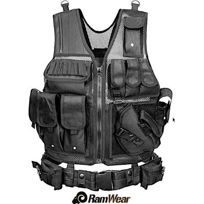 Ramwear STCA-Vest-200 taktická armádní černá – Zboží Dáma