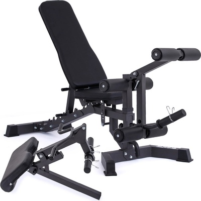 TRINFIT Bench L5 Pro s kopačem a bicepsovou opěrkou – Zboží Mobilmania