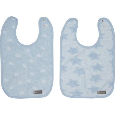 Bebe-Jou Bryndáčky Bébé-Jou Fabulous Frosted Blue 2ks