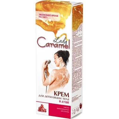 Lady Caramel Tělový depilační krém 100 ml