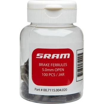 Sram BRAKE FERRULES BLK 100-COUNT