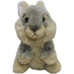 Silky Плюшена играчка Silky - Заек, 18 cm, сив (68663) - baby