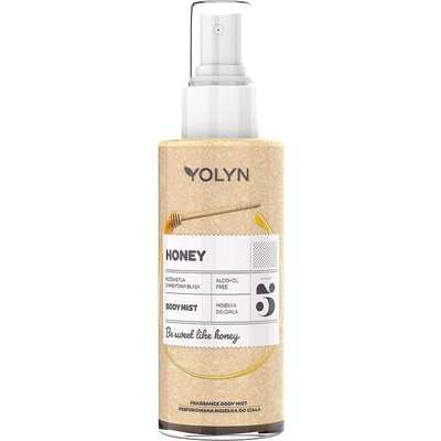 Yolyn Мист парфюм мед с блестящи частици Yolyn Honey Body Mist (YNB008463)