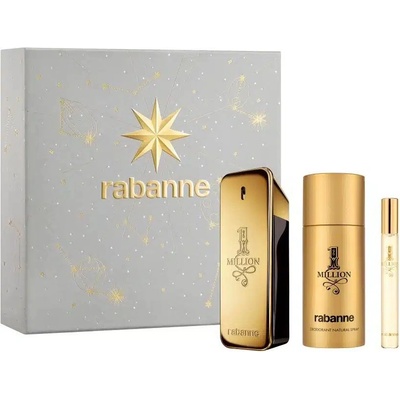 Paco Rabanne 1 Million Подаръчен комплект, 3 части