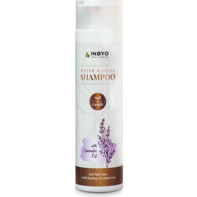 INBYO Prírodný šampón s bielym ílom a levanduľovým olejom 250 ml