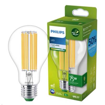 Philips 8719514435698 светодиодна лампа Студена бяла светлина 4000 K 5, 2 W E27 A (8719514435698)