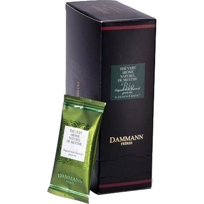 Thé Vert Menthe Zelený čaj s prírodnou arómou mäty BIO 24 x 2 g