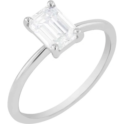 Eppi Zásnubní prsten s emerald moissanitem Olson R44772