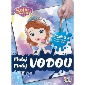 Maľuj vodou Sofia Prvá Disney