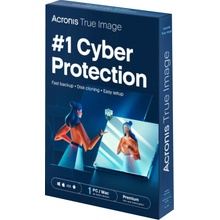 Acronis True Image Premium pro 3 počítače + 1 TB úložiště, předplatné na 1 rok (HOQASHLOS21)