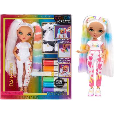 MGA Rainbow High Fashion Doll Color & Create se zelenýma očima