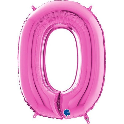UNIQUE Nafukovacie číslice Fuchsia 66 cm 26