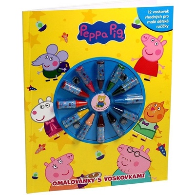 Peppa Pig Omalovánky s voskovkami