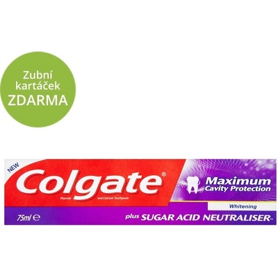 Colgate Maximum Cavity Protection Whitening 75 ml