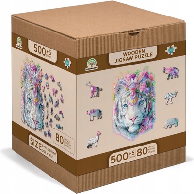 WOODEN CITY Dřevěné Mystický tygr EKO 505 dílků
