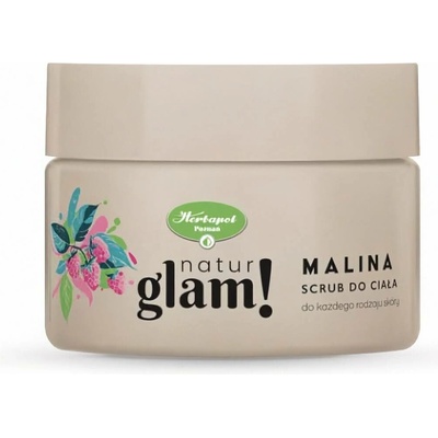 NaturGlam telový peeling malina 300 ml
