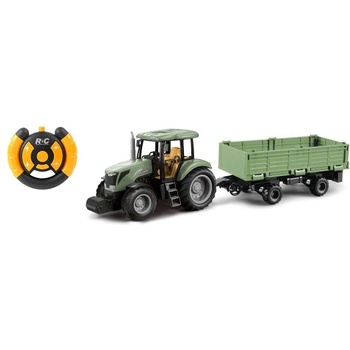 Wiky Трактор с ремарке rc с дистанционно управление 40 см
