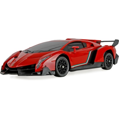 AMEWI Trade e.K. RC Drift Car Lamborghini Veneno 4WD LED RTR licencované červené 1:18