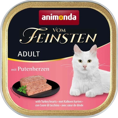 Animonda Vom Feinsten Adult krůtí srdce 100 g – Sleviste.cz