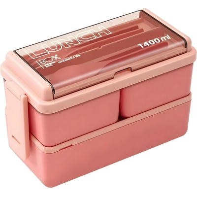 HARAHU Dvojdielny lunchbox, nádoba 1400 ml