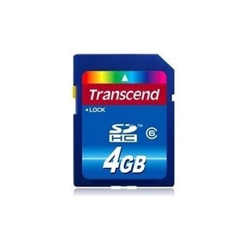 Transcend SDHC 4GB class 10 TS4GSDHC10