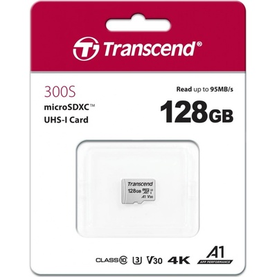 Transcend microSDXC UHS-I U3 128 GB TS128GUSD300S-A