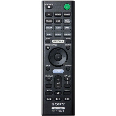 GENERAL SONY RMT-AH400U, RMT-AH401U - съвместимо дистанционно управление на марката General (RMT-AH400U, RMT-AH401U)