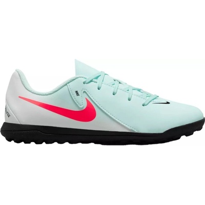 Nike Phantom GX 2 Academy Jr TF mint/off noir/atomic red Zelená