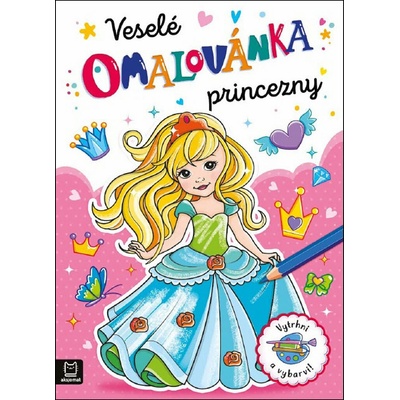 Omalovánka Veselé princezny Agnieszka Bator Marzena Ćwik