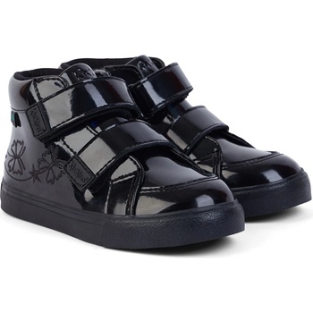 Kickers Обувки Kickers Kids Tovni Hi Stardust Patent Boots - Black