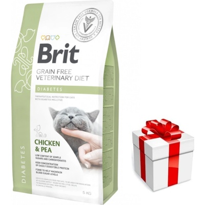 Brit Veterinary Diets GF cat Diabetes 5 kg