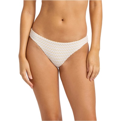 Seafolly Дамско бикини долнище Seafolly Women's Mesh Effect Hipster Pant Bikini bottom - Ecru - размер 40 (EU) (150-4260-0815)
