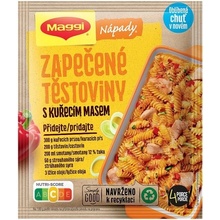 MAGGI Nápady Zapekané cestoviny s kuracím mäsom vrecko 39 g