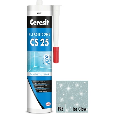Ceresit CS 25 Sanitárny Silikón 280 g icy glow