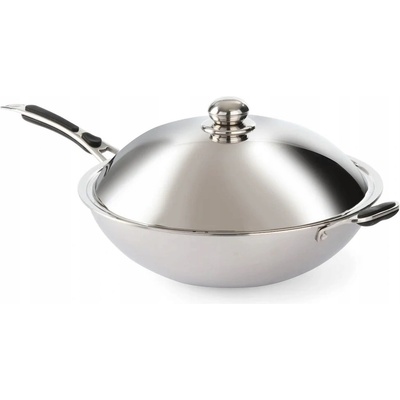 OEM Pánev nerezová WOK s poklicí 360 mm